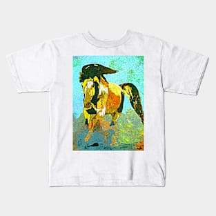 Horse Wild and Pretty Kids T-Shirt